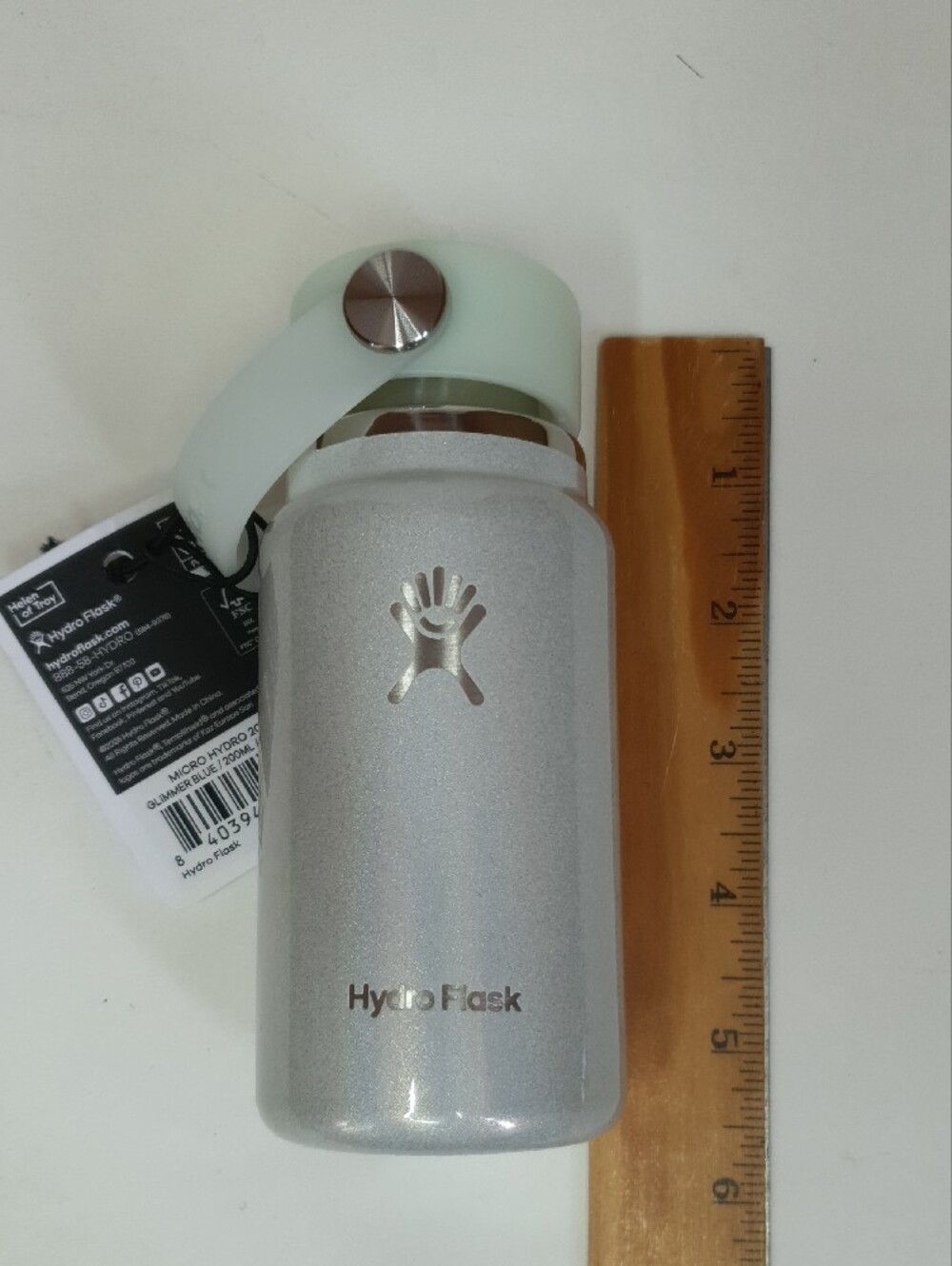 Hydro Flask Micro Water Bottle - Glimmer Blue (Limited Edition ) NEW COLOR NWT - Picture 12 of 12